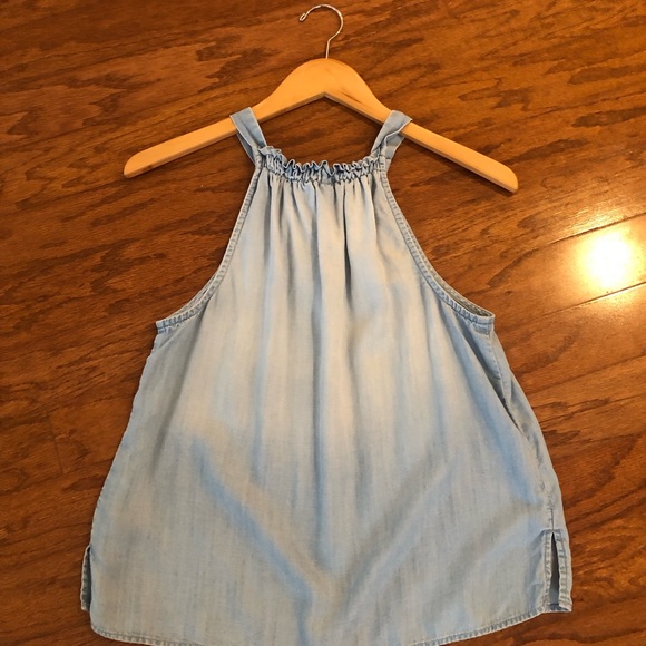 Anthropologie Cloth and Stone Ombré Halter top - Picture 7 of 7